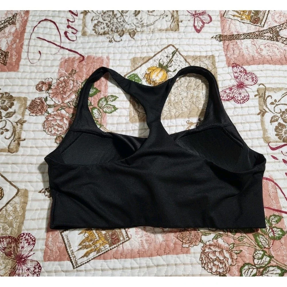 Victoria's Secret Womens Sports Bra Black Size 34B‎